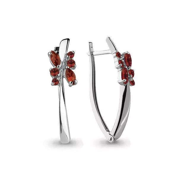 Серьги, серебро, артикул LV4467303