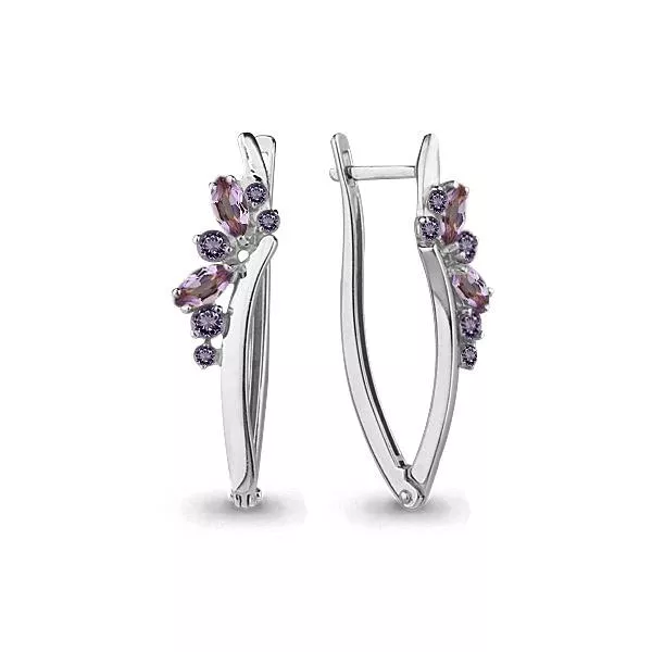 Серьги из серебра, артикул LV4466704