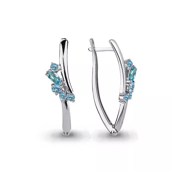 Серьги, серебро, артикул LV4466505