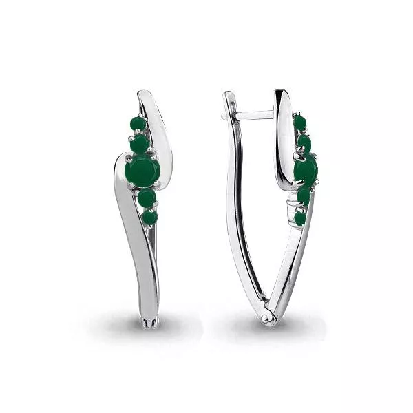 Серьги из серебра, артикул LV4466409