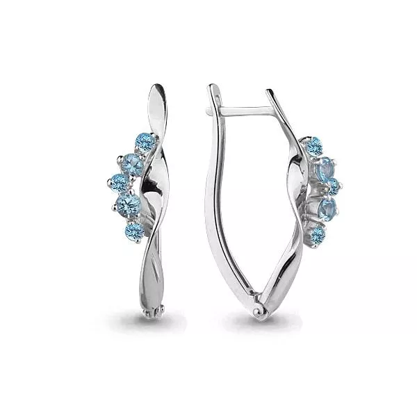 Серьги, серебро, артикул LV4466305