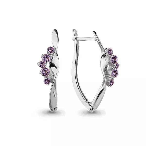 Серьги из серебра, артикул LV4466304