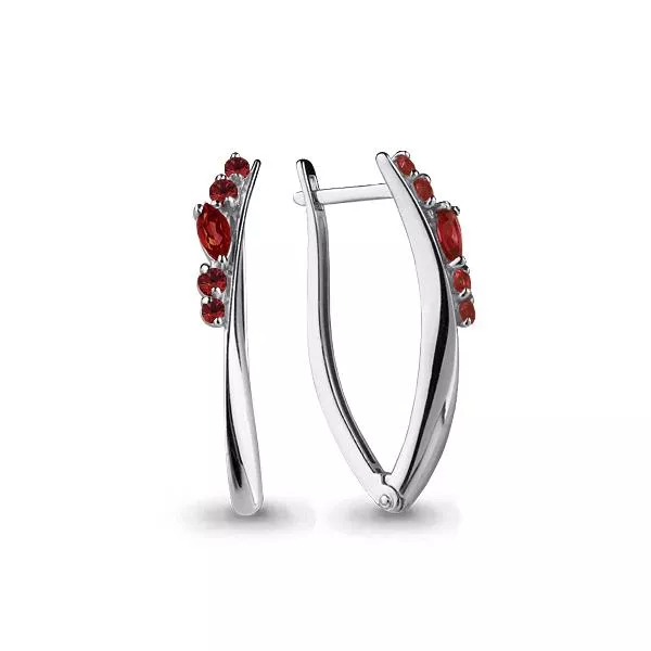 Серьги из серебра, артикул LV4466203