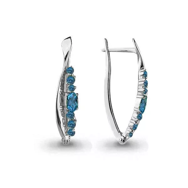 Серьги, серебро, артикул LV4466108