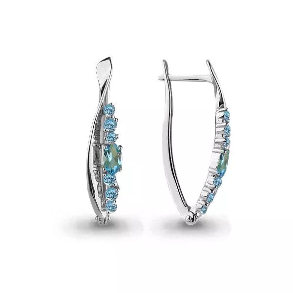 Серьги, серебро, артикул LV4466105