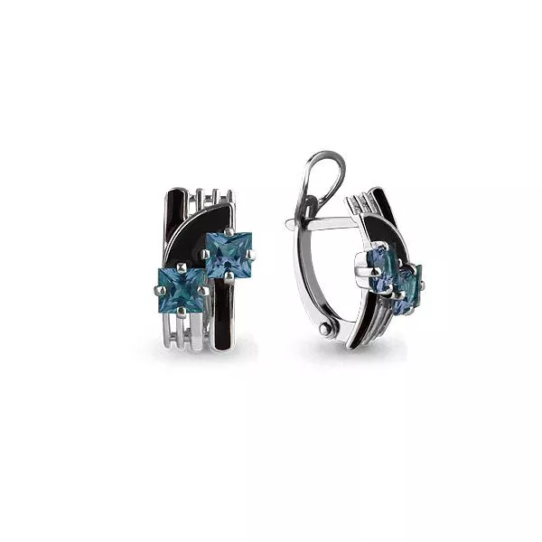 Серьги, серебро, артикул LV4465308