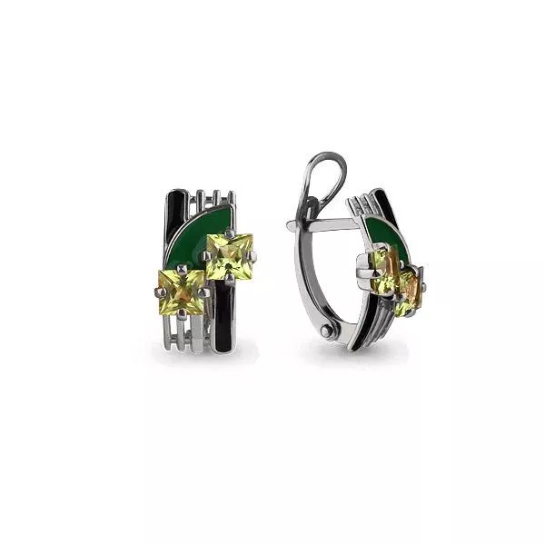 Серьги, серебро, артикул LV4465307