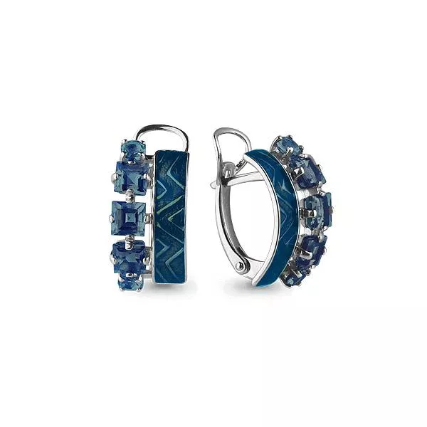 Серьги, серебро, артикул LV4465108