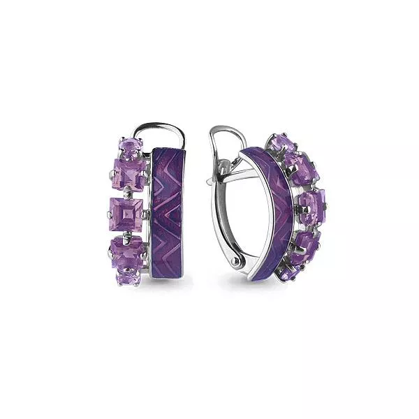 Серьги из серебра, артикул LV4465104