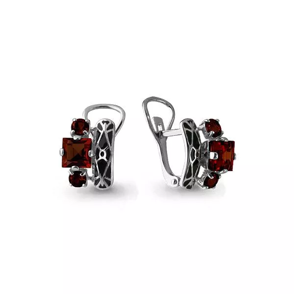 Серьги, серебро, артикул LV4464903