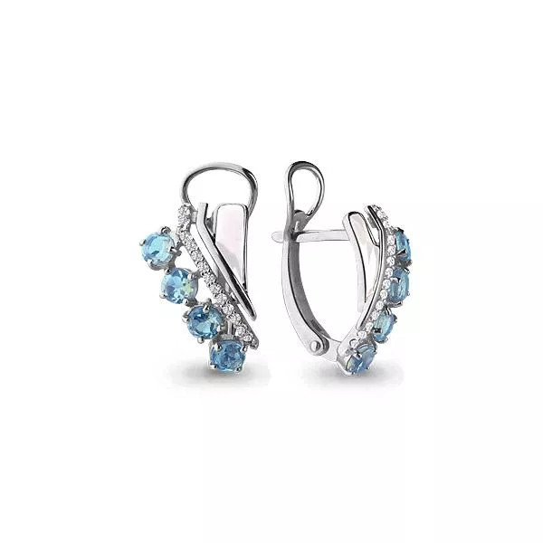 Серьги из серебра, артикул LV4464805А