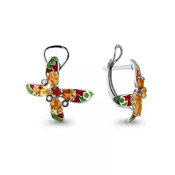 Серьги из серебра, артикул LV4464706