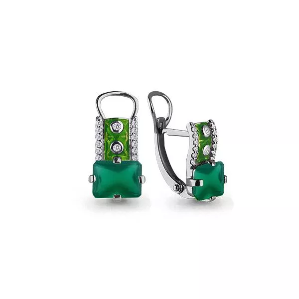 Серьги из серебра, артикул LV4464609А