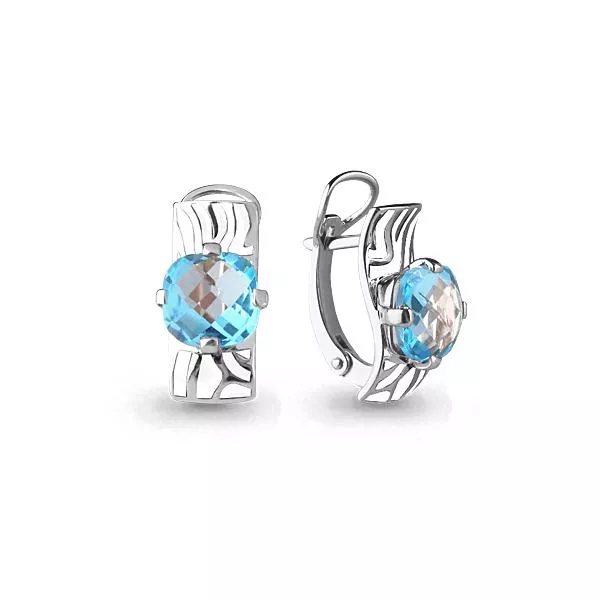 Серьги, серебро, артикул LV4464402