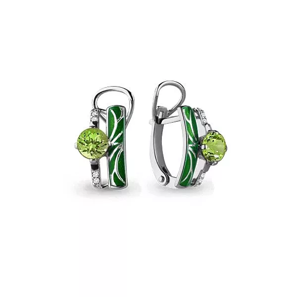 Серьги, артикул LV4463907А, серебро