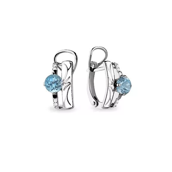 Серьги, артикул LV4463902А, серебро