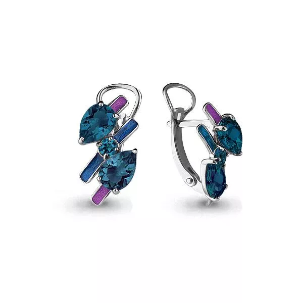 Серьги из серебра, артикул LV4463708