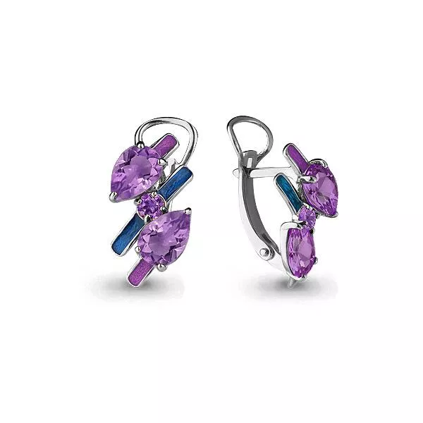 Серьги из серебра, артикул LV4463704