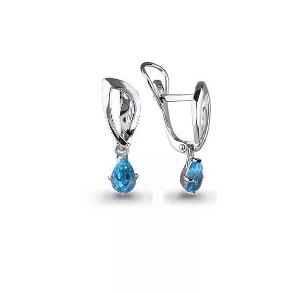 Серьги из серебра, артикул LV4460905