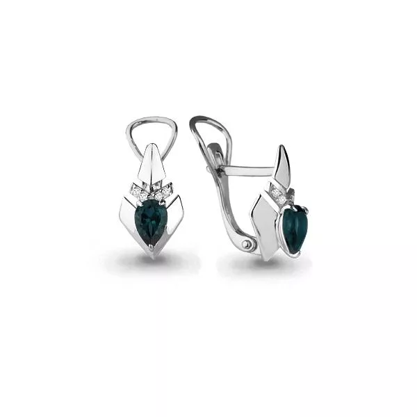 Серьги из серебра, артикул LV4460508А