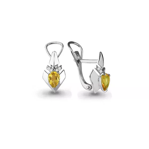 Серьги, серебро, артикул LV4460506А