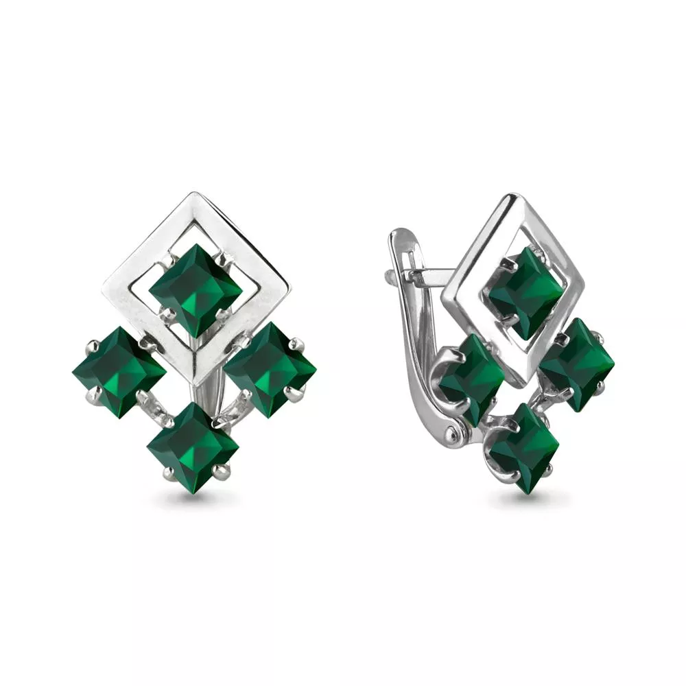 Серьги, серебро, артикул LV4460409