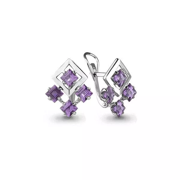 Серьги из серебра, артикул LV4460404