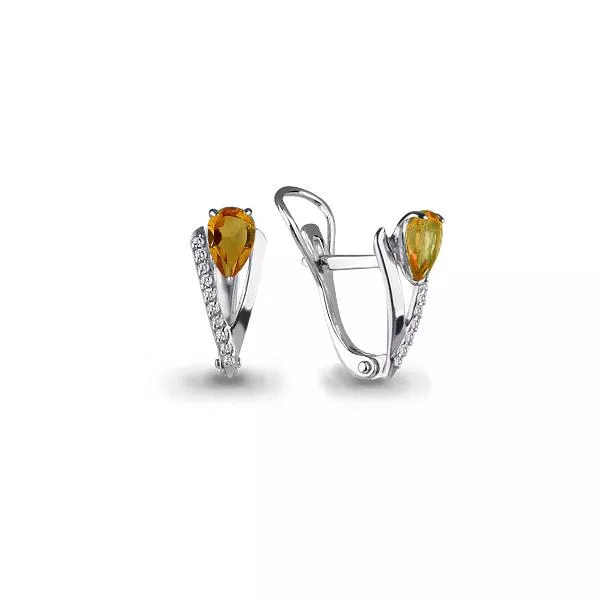 Серьги из серебра, артикул LV4460306А