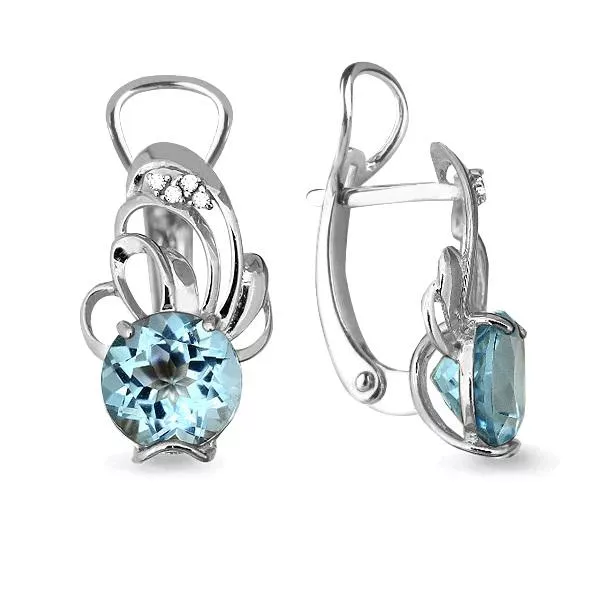 Серьги, серебро, артикул LV4460102