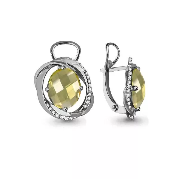 Серьги, серебро, артикул LV4459111А