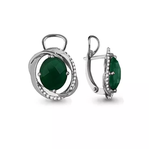 Серьги, артикул LV4459109А, серебро