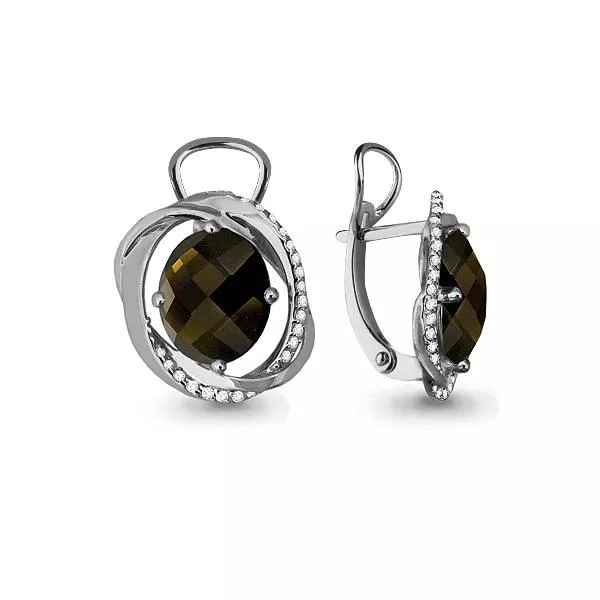 Серьги из серебра, артикул LV4459101А