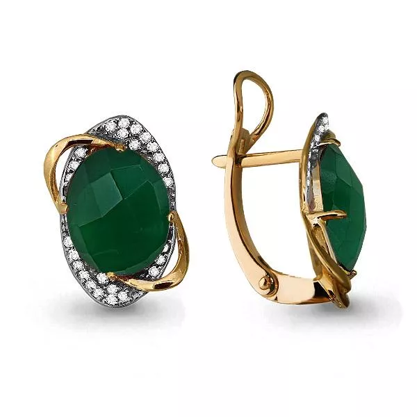 Серьги из серебра, артикул LV4459009А