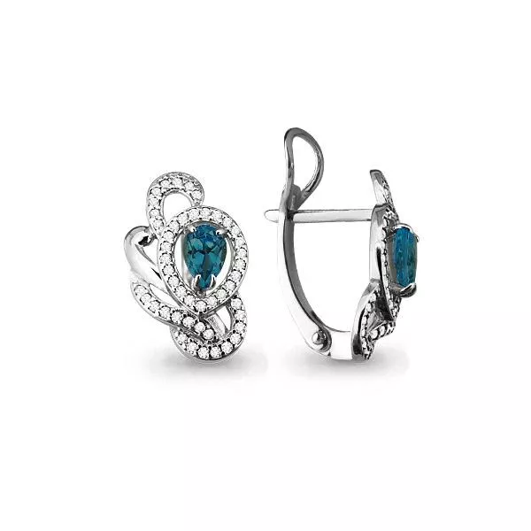 Серьги, серебро, артикул LV4458608А