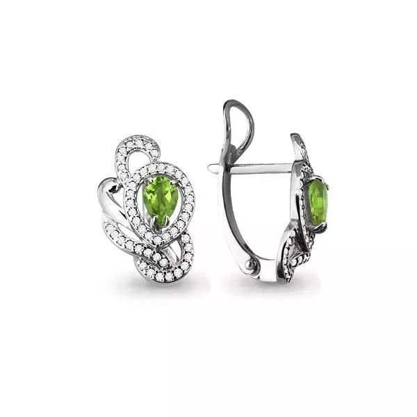 Серьги из серебра, артикул LV4458607А