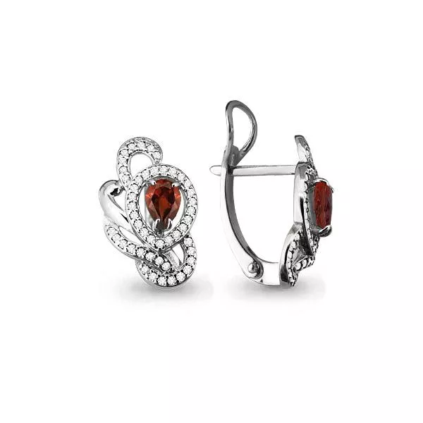 Серьги, артикул LV4458603А, серебро