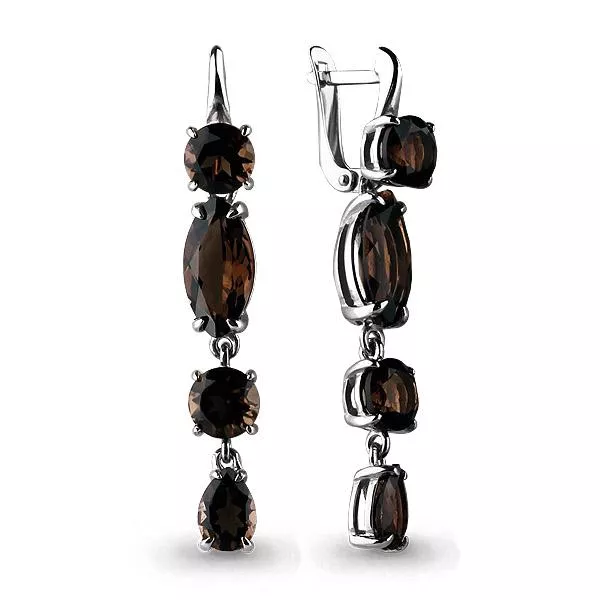 Серьги из серебра, артикул LV4455601