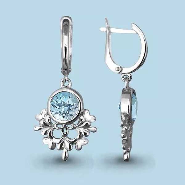 Серьги из серебра, артикул LV4454002