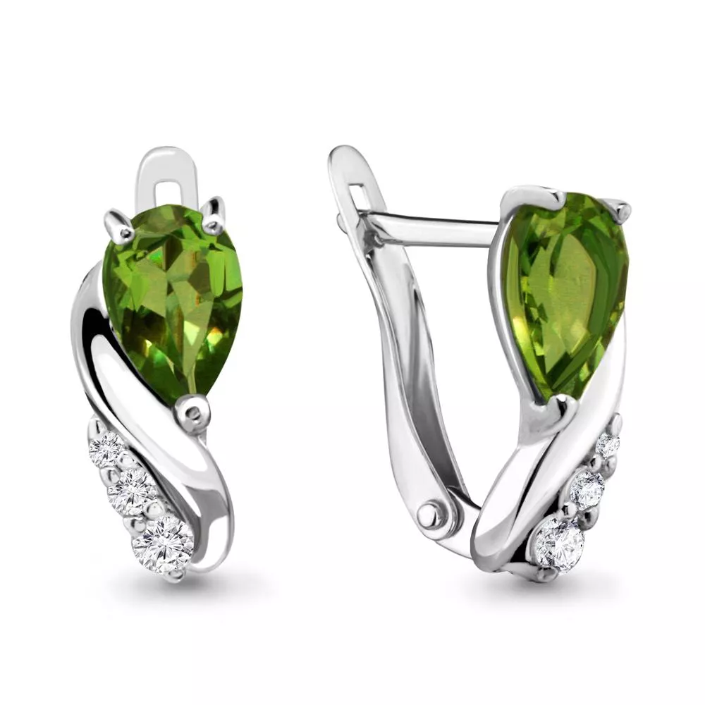 Серьги из серебра, артикул LV4453907А