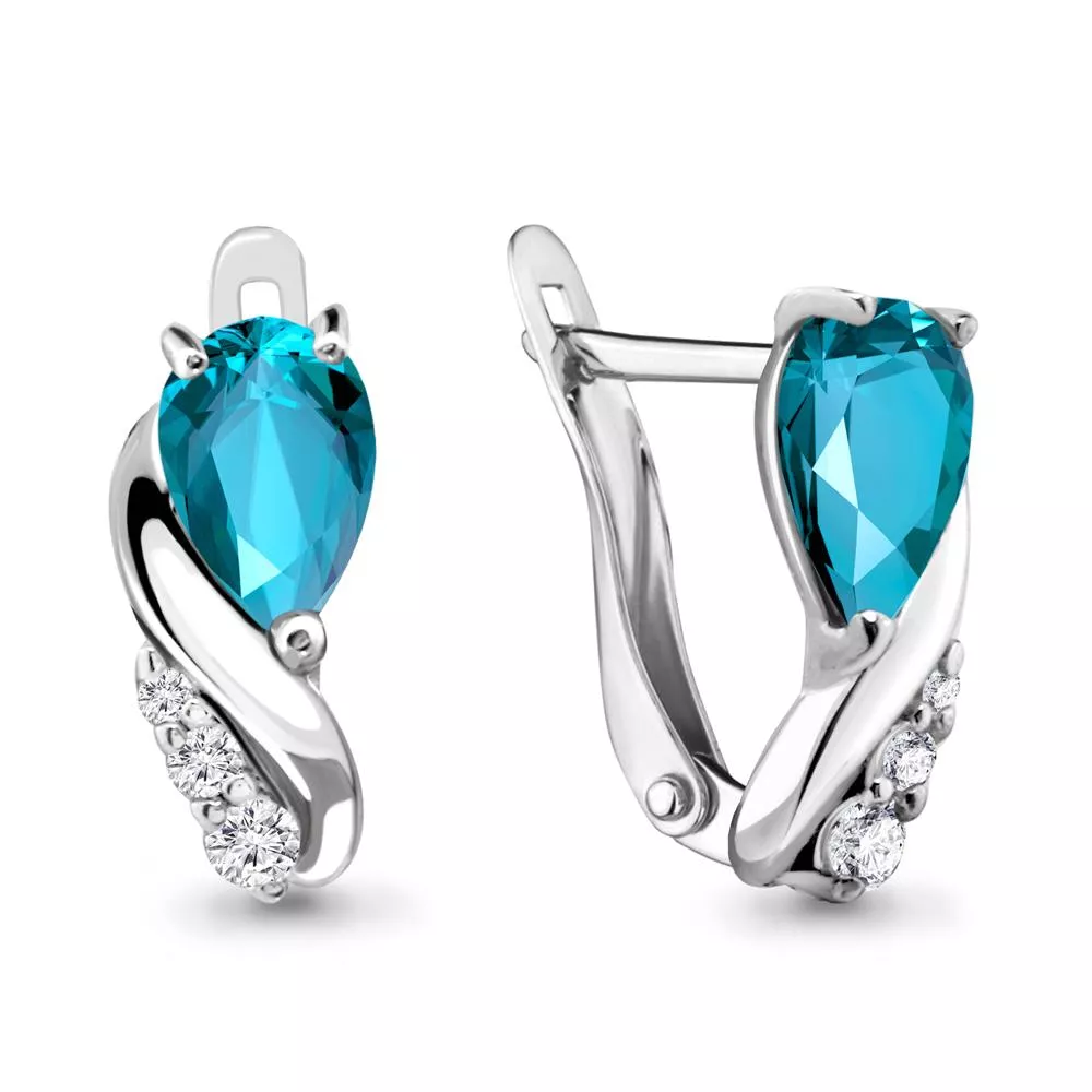 Серьги, артикул LV4453905А, серебро