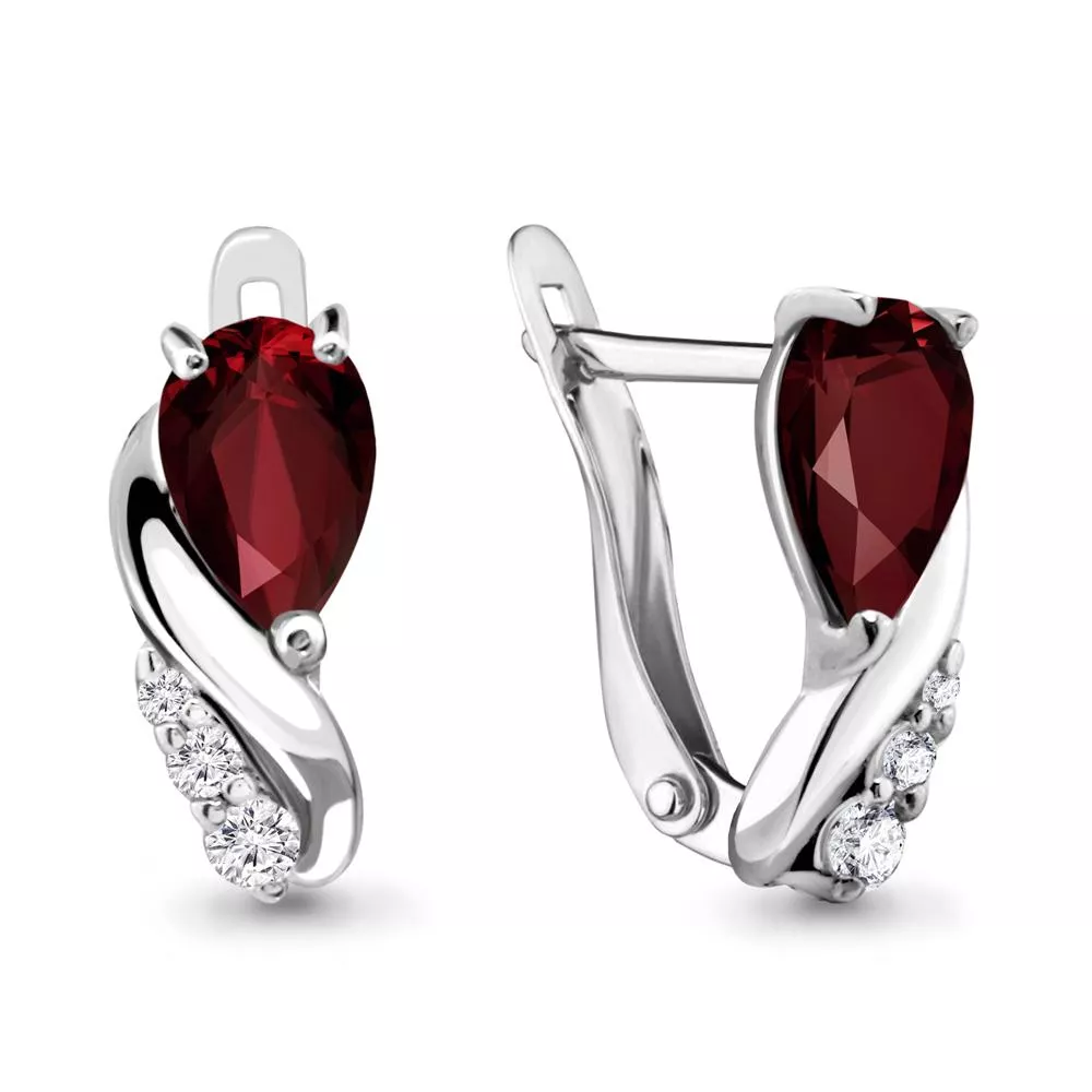 Серьги из серебра, артикул LV4453903А