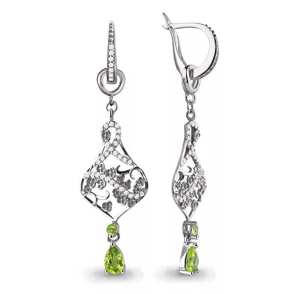 Серьги, артикул LV4451707А, серебро