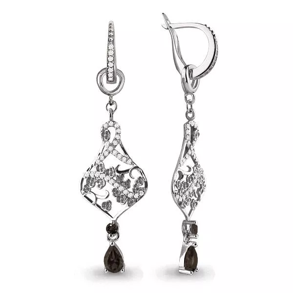 Серьги, артикул LV4451701А, серебро