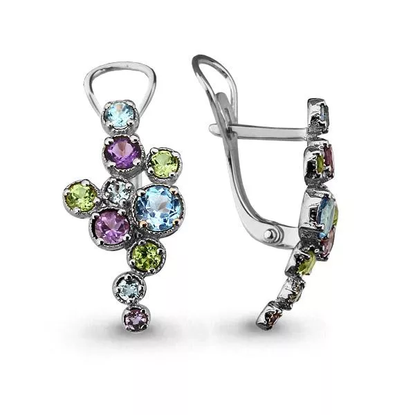 Серьги из серебра, артикул LV4450305