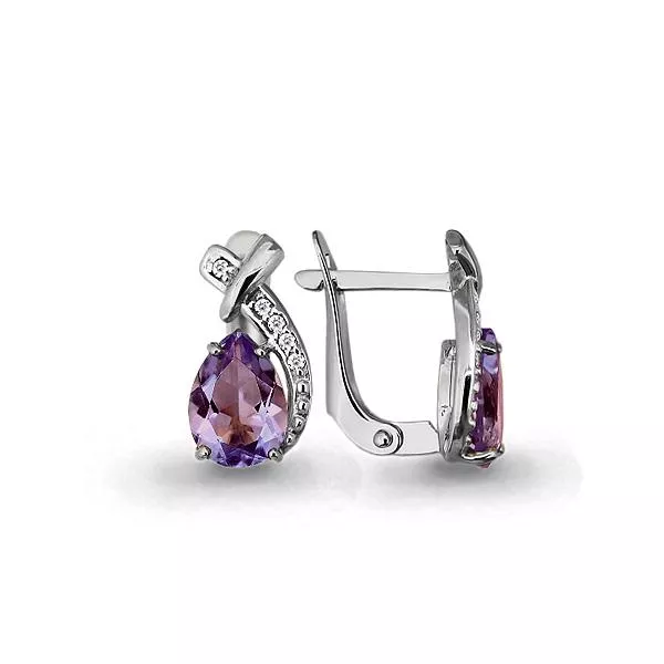 Серьги, серебро, артикул LV4450004