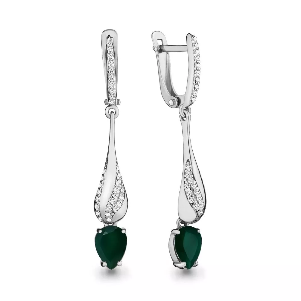 Серьги, артикул LV4449409А, серебро