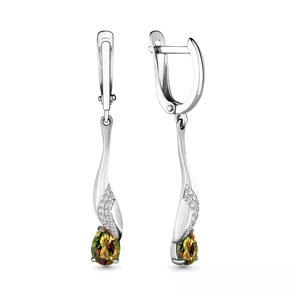 Серьги из серебра, артикул LV4449319А