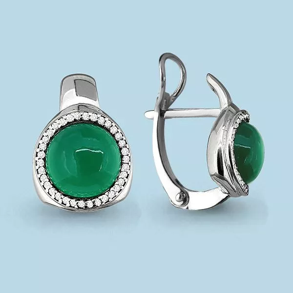 Серьги, артикул LV4449109А, серебро