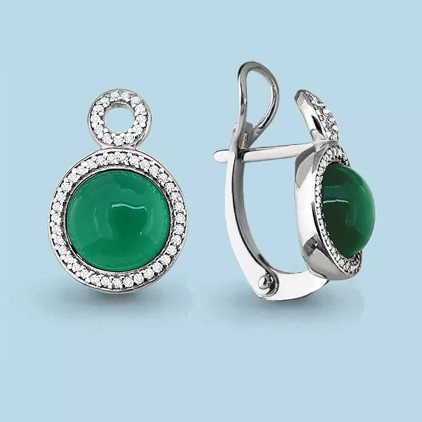 Серьги, серебро, артикул LV4449009А