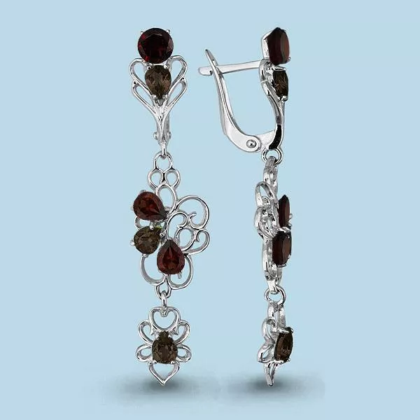 Серьги, серебро, артикул LV4448236